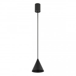 Lampa wisząca stożkowa ZENITH XS black 11452 Nowodvorski Lighting
