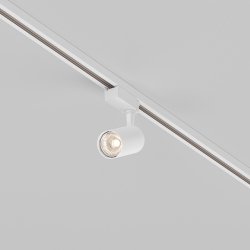 Lampa szynowa reflektor szynoprzewody jednofazowe LED nowoczesny aluminium biała regulowana tuba VUORO MAYTONI TR003-1-6W3K-S-W