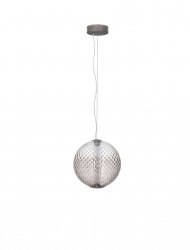 Nowoczesna lampa wisząca LED szklana kula designerska uniwersalna możliwość ściemniania CORVELA LE45174 Luces Exclusivas