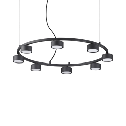 NOWOCZESNA LAMPA WISZĄCA MINOR ROUND SP8 235547 IDEAL LUX 