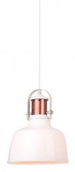 LAMPA SUFITOWA WISZĄCA DARLING GLASS 1 WHITE MD71940-1A