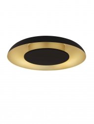 Dekoracyjny czarno złoty plafon LED CAPINOTA LE44803 Luces Exclusivas