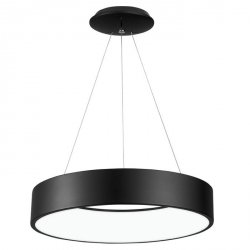 Lampa Wisząca Pierścień Czarny LED 3000K LUCES EXCLUSIVAS TOME SMART LE41541