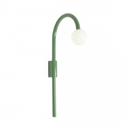 Zielony Kinkiet ścienny ENIGMA MAXLIGHT W0343 biały klosz