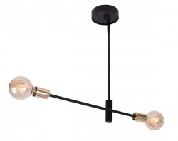 Lampa wisząca Loft Z Odkrytymi Żarówkami SIGMA ONYX 2 31924