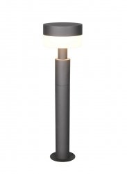 Słupek ogrodowy LED kolor antracyt aluminiowy designerski minimalistyczny klasyczny uniwersalny MACKENZIE IP54 530561142 Trio