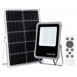 Nowoczesna Ogrodowa Lampa Solarna BARES SLR-73142-100W ITALUX