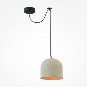 Lampa wisząca designerska uniwersalna szara regulacja wysokości Broni MAYTONI T451-PL-01-GR