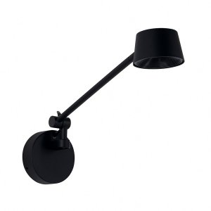 Kinkiet na wysięgniku czarny MOLLY S WALL BLACK Azzardo AZ6805