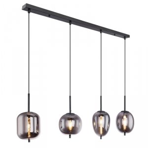 NOWOCZESNA LAMPA WISZĄCA GLOBO BLACKY 15345-4