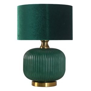 Elegancka Lampa Stołowa Butelkowa Zieleń TAMIZA LP-1515/1T small green LIGHT PRESTIGE
