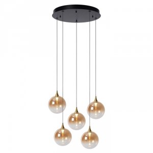 Nowoczesna Lampa Wisząca LED Szklane Klosze Kule GISELA 13494/18/62 LUCIDE