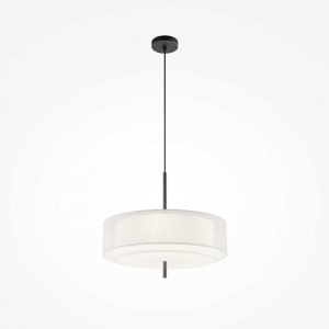Lampa wisząca klasyczna minimalistyczna owalna metal biała do salonu sypialni BERGAMO MAYTONI MOD613PL-05W1