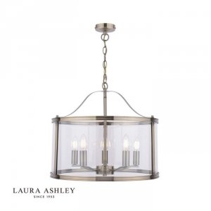 Żyrandol Świecznikowy Rustykalny LAURA ASHLEY HARRINGTON LA3756204-Q DAR LIGHTING