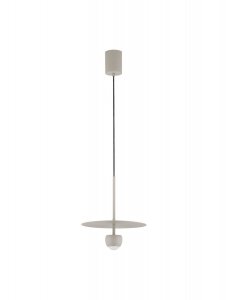Elegancka lampa wisząca LED kolor beżowy BAILA LE44535 Luces Exclusivas
