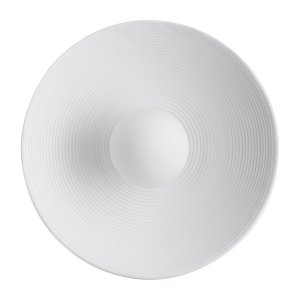 Okrągły kinkiet/plafon nowoczesny industrialny loftowy dekoracyjny uniwersalny ryflowany ILUSIONI ST-F059 WHITE Step Into Design 
