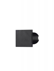 Oprawa wpuszczana kinkiet LED czarna kwadratowa minimalistyczna nowoczesna IP67 TENAVIA LE75340 Luces Exclusivas
