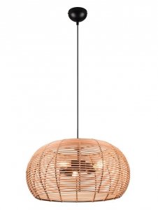 Lampa Wisząca Ratanowa Kopuła INGA 312200336 TRIO