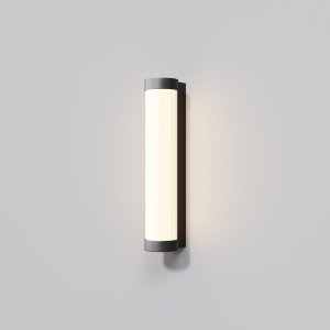 Eleganckie oświetlenie zewnętrzne na ścianę kinkiet LED aluminium 30cm Rounge MAYTONI O482WL-L12B3K