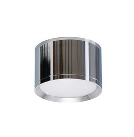 Nowoczesna oprawa sufitowa w kolorze chrom natynkowa hermetyczna plafon do łazienki MARTON Azzardo AZ6866