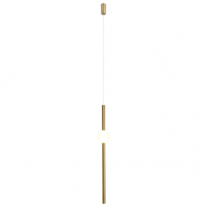 Lampa wisząca LED mosiężna elegancka minimalistyczna O-LINE ST-1689S Step Into Design 