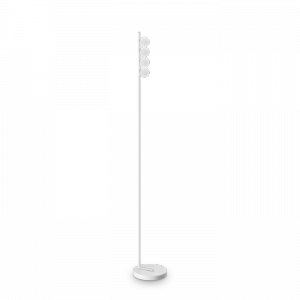 Nowoczesna Lampa Podłogowa Biała Klosze Kule PING PONG 328317 IDEAL LUX