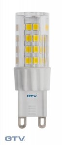 ŻARÓWKA GTV LED G9 5W 420LM CIEPŁA  LD-G9P5W0-30 