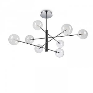 Designerska Lampa Wisząca EQUINOXE SP8 275178 IDEAL LUX