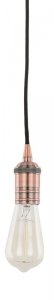 LAMPA WISZĄCA ZWIS NA ŻARÓWKĘ ATRIUM DS-M-036 RED COPPER ITALUX