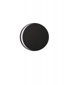 Kinkiet zewnętrzny LED aluminiowy kolor antracyt okrągły minimalistyczny nowoczesny podświetlający elewację IP65 LONTANO LE75203 Luces Exclusivas