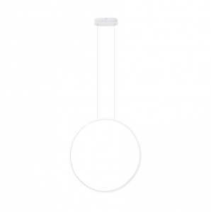 Lampa wisząca Visual Ver LED 22W Biała 60cm IP44 Maxlight P0651