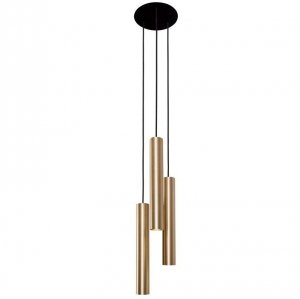 Nowoczesna lampa wisząca złote tuby Eye L Nowodvorski Lighting 8915