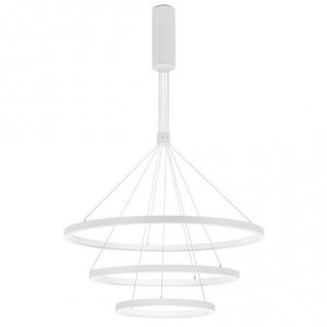 Lampa Wisząca Okrąg Biały LED IRUN LE41409 LUCES EXCLUSIVAS