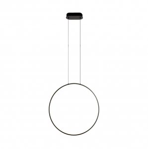 Lampa wisząca Visual Ver LED 22W Czarna 60cm IP44 Maxlight P0652