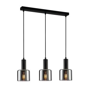 LAMPA WISZĄCA SANTIA ITALUX PND-65342-3-BK+SG