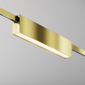 Ścieżka świetlna lampa szynowa LED nowoczesna aluminium mosiądz Basis MAYTONI TR151-1-12W2.7K-BS-DE 