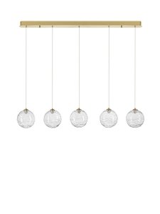 Lampa wisząca wielopunktowa LED ściemnialna okrągłe szklane designerskie kule 14,6cm nowoczesna ALBORA LE45747 Luces Exclusivas