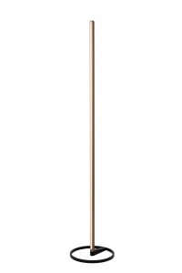 Lampa podłogowa LED nowoczesna minimalistyczna uniwersalna listwa podłużna brązowa aluminiowa ściemnialna BRAGA 23772/18/96 LUCIDE