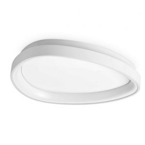 Plafon Sufitowy Biały Okrąg LED GEMINI ON-OFF 328010 IDEAL LUX