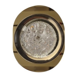 Dekoracyjny elegancki kinkiet LED złoty połysk w stylu glamour EUFORIA AZ6741 Gold Azzardo 