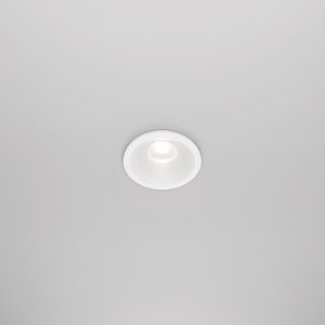 Lampa wbudowana wpuszczana w sufit LED aluminiowa biała okrągła Zoom MAYTONI DL034-01-06W4K-W