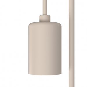 Beżowe zawieszenie z oprawką E27 o długości 7M systemu CAMELEON CABLE E27 7M BEIGE 12073 Nowodvorski Lighting 