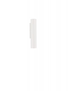 Kinkiet zewnętrzny LED aluminiowy biały tuba minimalistyczny nowoczesny podświetlający elewację IP65 TERVONA LE75240 Luces Exclusivas