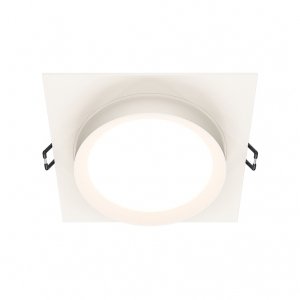 Kwadratowa Oprawa Wpuszczana Downlight Hoop Maytoni DL086-GX53-SQ-W