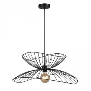 LAMPA WISZĄCA GALIA ITALUX PND-34429-1-BK LOFT