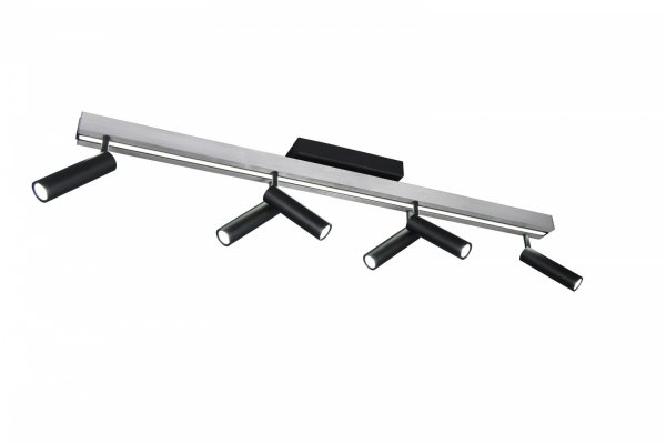 Nowoczesna Lampa Sufitowa ZENO Trio Spot Reflektor Srebrna