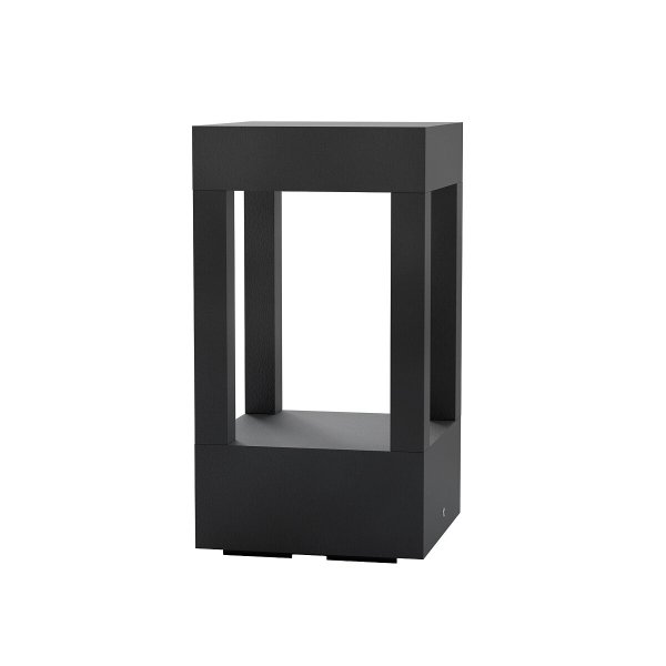 Lampa Stojąca Zewnętrzna Nowodvorski 12018 CORTO LED 20cm IP65 Czarna