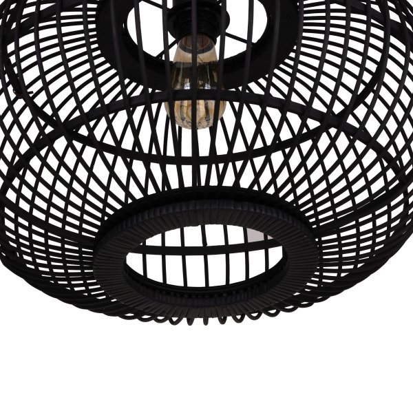 Lampa sufitowa bambusowa 38x38x27cm