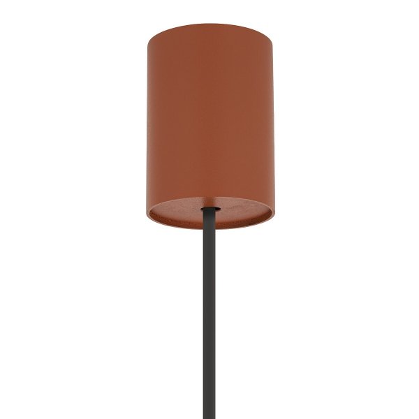 Pomarańczowa lampa wisząca ZENITH L teracotta 11483 Nowodvorski Lighting
