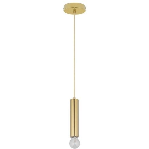 Lampa Wisząca Nowoczesna Złota Tuba BAJAN LE43380 LUCES EXCLUSIVAS